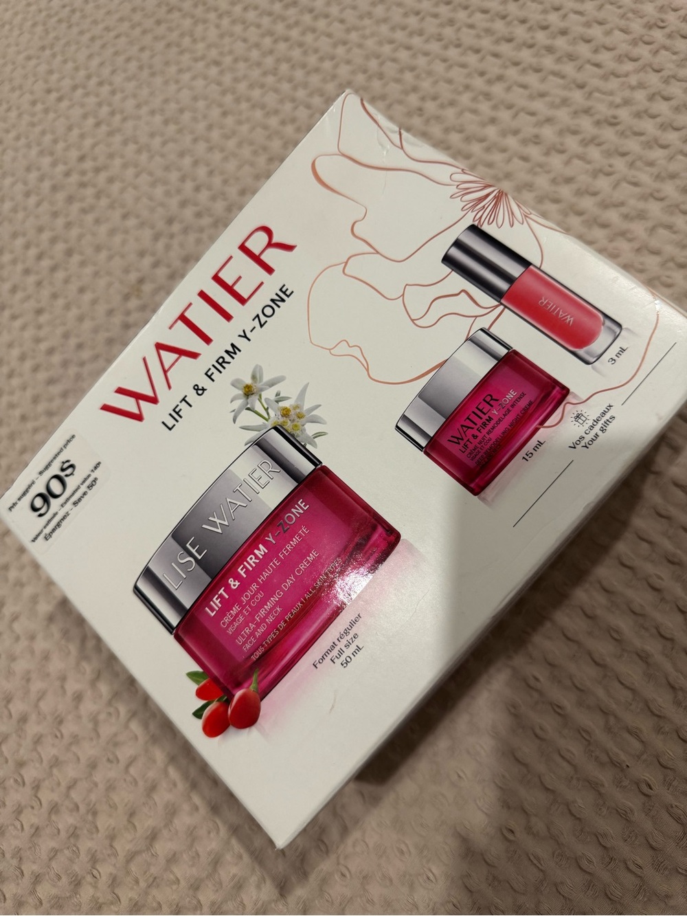 Lise Watier Lift & Firm Y-Zone - Skincare Set
